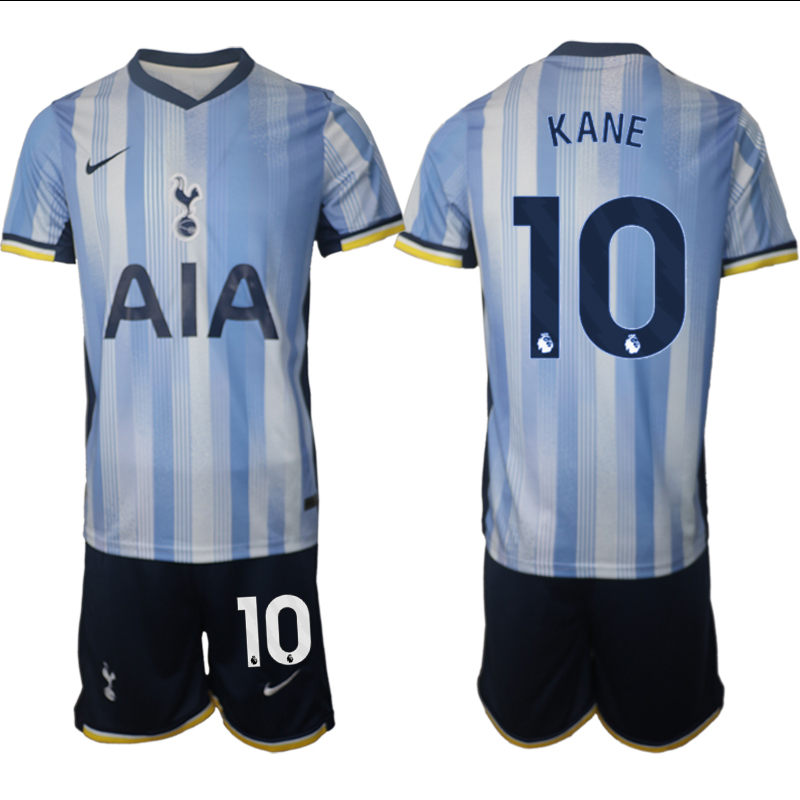 Men 2024-2025 Club Tottenham away Blue #10 Soccer Jersey->tottenham jersey->Soccer Club Jersey